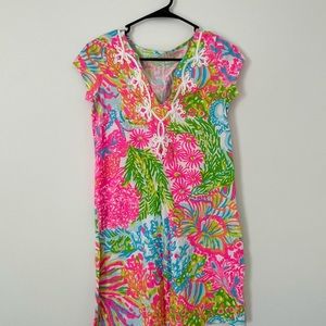 Lilly Pulitzer Lovers Coral Brewster dress